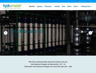 hydromaster-indonesia.com screenshot