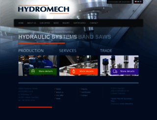 hydromechsa.pl screenshot
