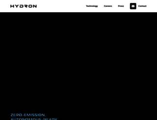 hydron.com screenshot