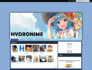 hydronime.com screenshot