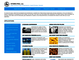 hydropac.com screenshot