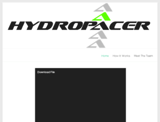 hydropacer.com screenshot