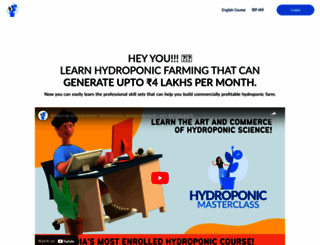 hydroponicmasterclass.com screenshot