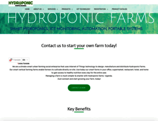 hydroponicsuganda.com screenshot