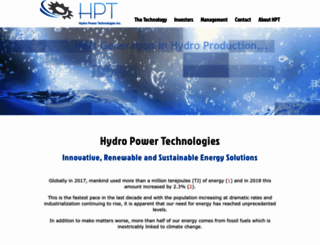 hydropowertechnologies.com screenshot