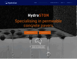 hydroston.com.au screenshot