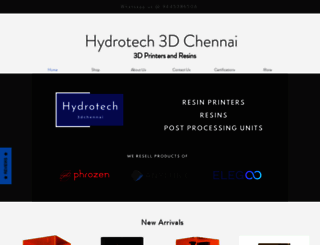 hydrotech3dchennai.com screenshot