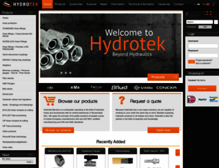 hydrotek.nl screenshot