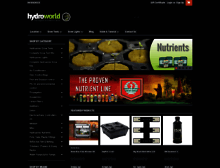 hydroworld.com.au screenshot