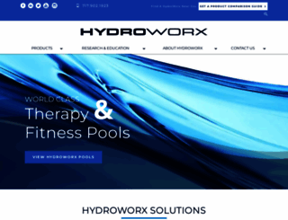 hydroworx.com screenshot