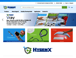 hygenx.com screenshot