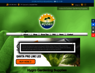 hygrogardening.com screenshot