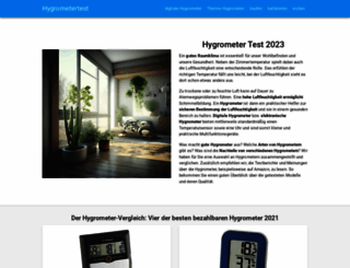 hygrometer-test.de screenshot