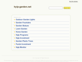 hyip-garden.net screenshot