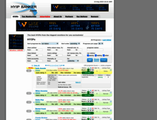 hyipbanker.com screenshot
