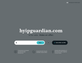 hyipguardian.com screenshot