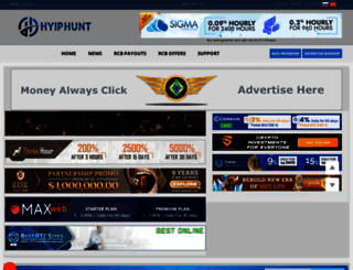 hyiphunt.com screenshot
