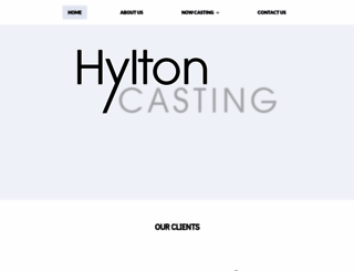 hyltoncasting.com screenshot
