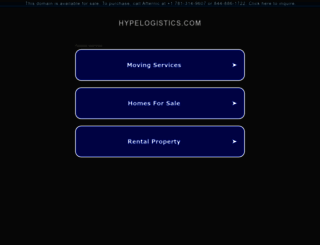 hypelogistics.com screenshot