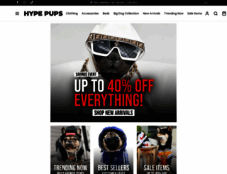 hypepups.com screenshot