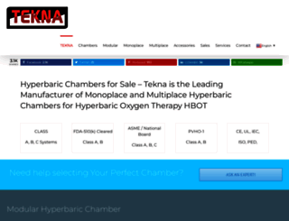 hyperbaric-chamber.com screenshot