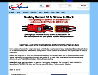 hyperflight.co.uk screenshot