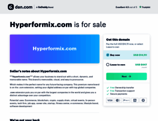 hyperformix.com screenshot