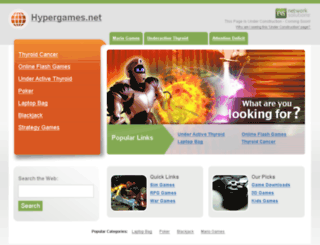 hypergames.net screenshot