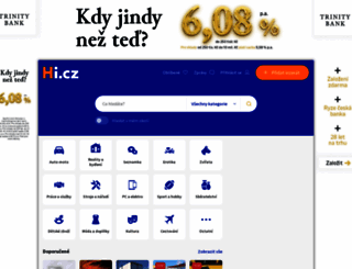 hyperinzerce.cz screenshot
