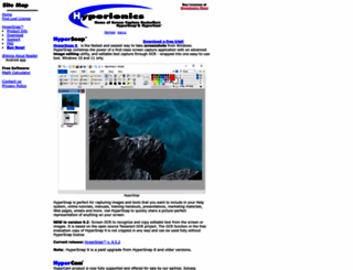hyperionics.com screenshot