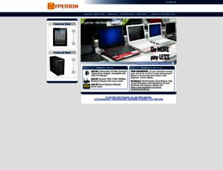 hyperionpc.com screenshot