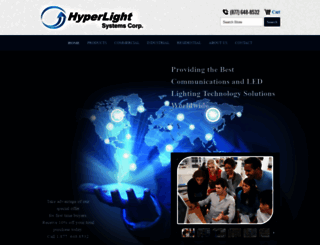 hyperlightsystemscorp.com screenshot
