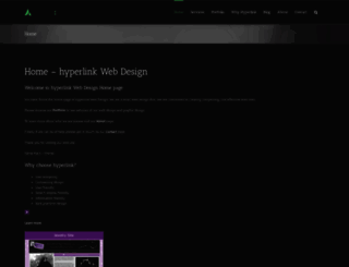 hyperlinkwebdesign.org screenshot