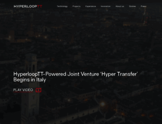 hyperlooptt.com screenshot