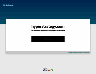 hyperstrategy.com screenshot