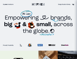 hyphencreative.co.uk screenshot