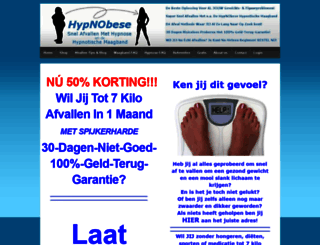hypnobese.nl screenshot