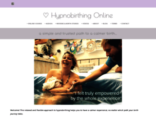 hypnobirthing-online.com screenshot