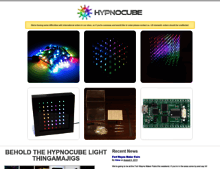 hypnocube.com screenshot