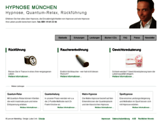 hypnose-in-muenchen.org screenshot