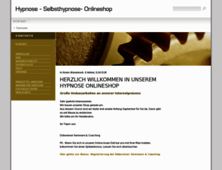 hypnose-onlineshop.de screenshot