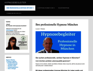 hypnosebegleiter.de screenshot