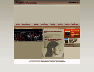hypnosis.com screenshot