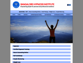 hypnosisbangalore.com screenshot