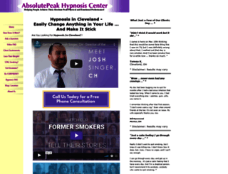 hypnosiscleveland.com screenshot