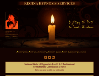 hypnosisregina.com screenshot