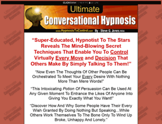 hypnosistocontrol.com screenshot