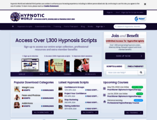 hypnoticworld.com screenshot