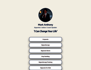 hypnotist.com.au screenshot