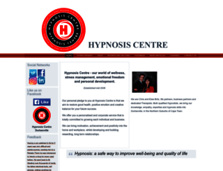 hypnotists.co.za screenshot